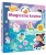 Okładka 3D książki z naklejkami wielokrotnego użytku pt. Magiczna kraina z serii Naklej, odklej przedstawiająca magiczne postaci w zaczarowanym lesie